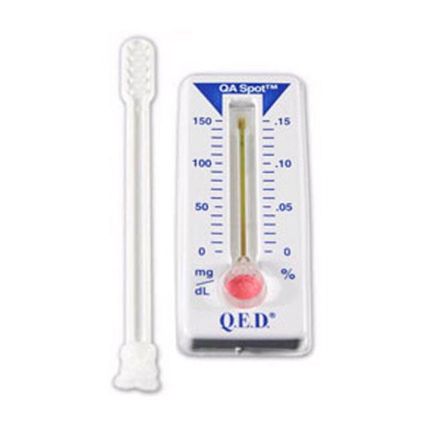 Rapid Test Kit Q.E.D.® Saliva Alcohol Test Alcoh .. .  .  